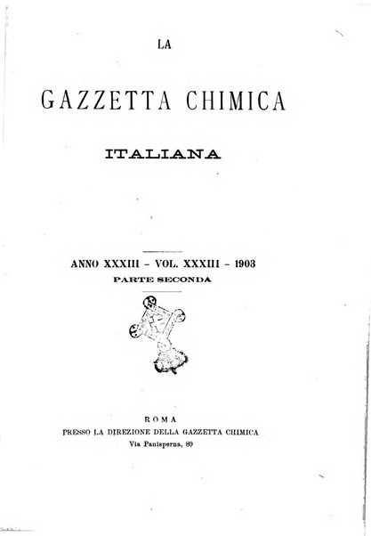 Gazzetta chimica italiana