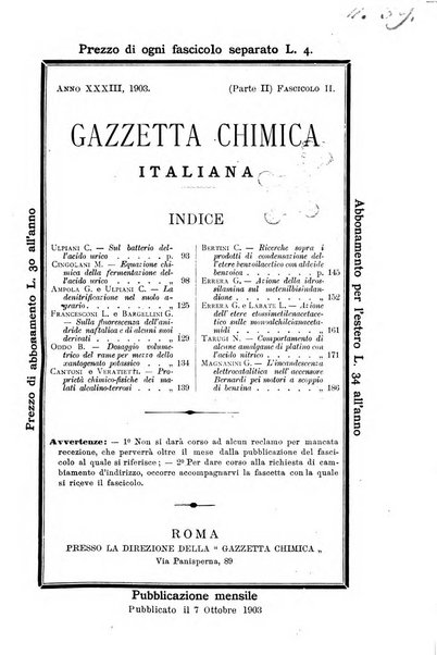 Gazzetta chimica italiana