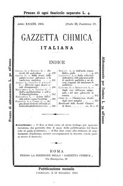 Gazzetta chimica italiana