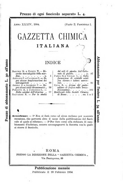 Gazzetta chimica italiana