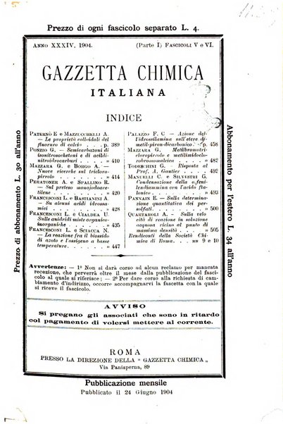 Gazzetta chimica italiana