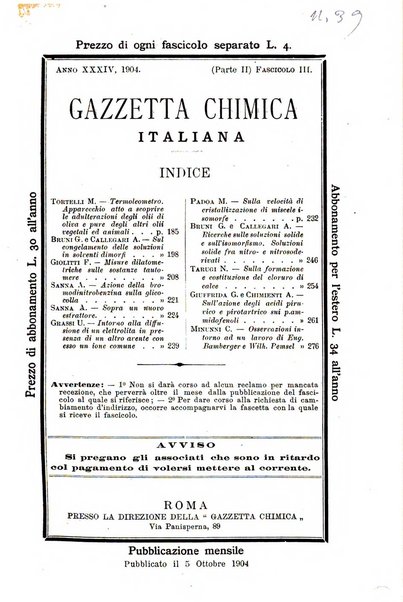 Gazzetta chimica italiana