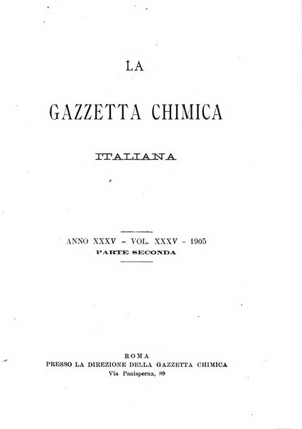 Gazzetta chimica italiana