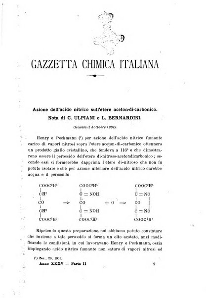 Gazzetta chimica italiana