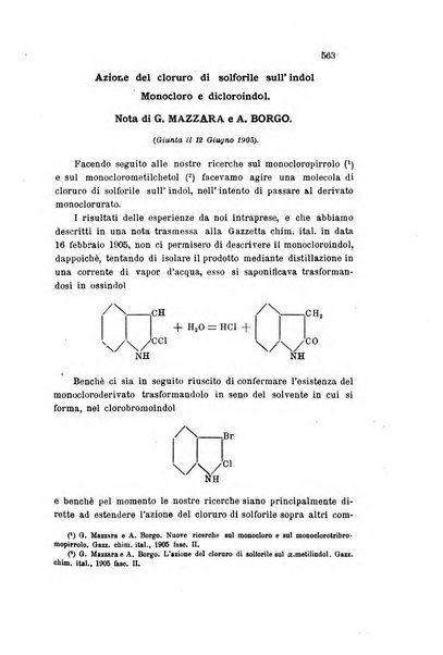 Gazzetta chimica italiana