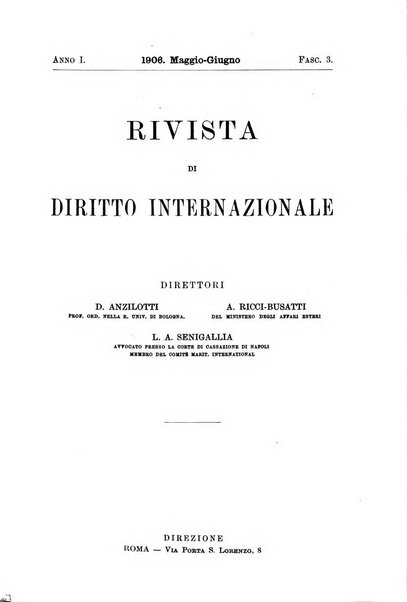 Rivista di diritto internazionale