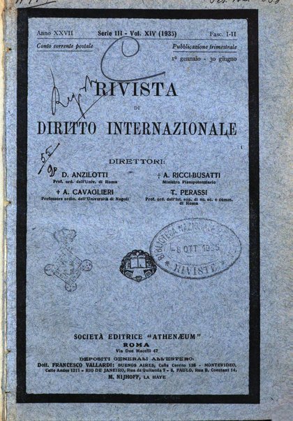 Rivista di diritto internazionale