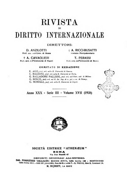 Rivista di diritto internazionale