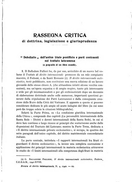 Rivista di diritto internazionale