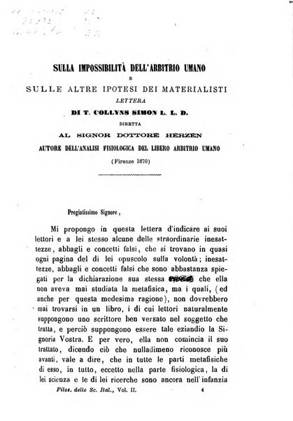 La filosofia delle scuole italiane