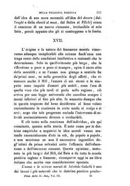 La filosofia delle scuole italiane