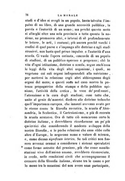 La filosofia delle scuole italiane