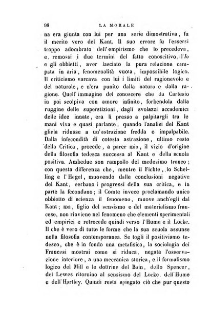 La filosofia delle scuole italiane