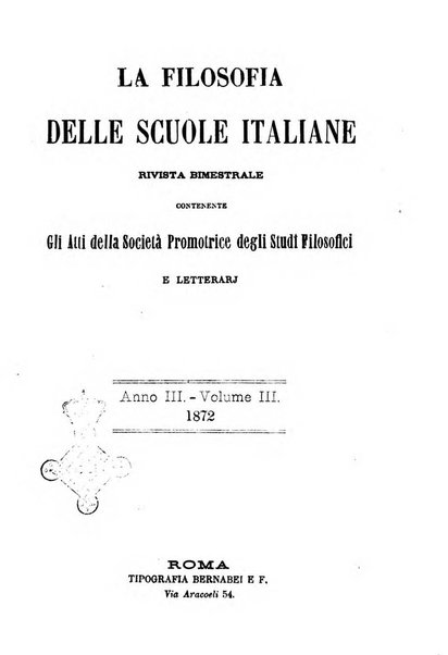 La filosofia delle scuole italiane