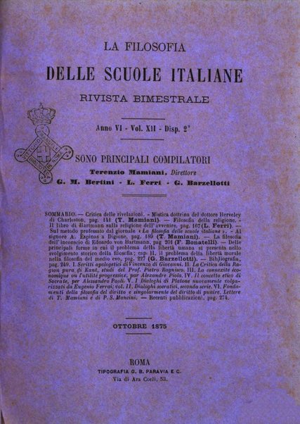 La filosofia delle scuole italiane