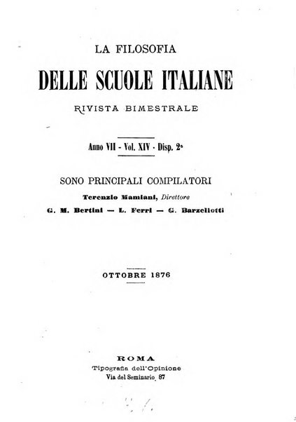 La filosofia delle scuole italiane