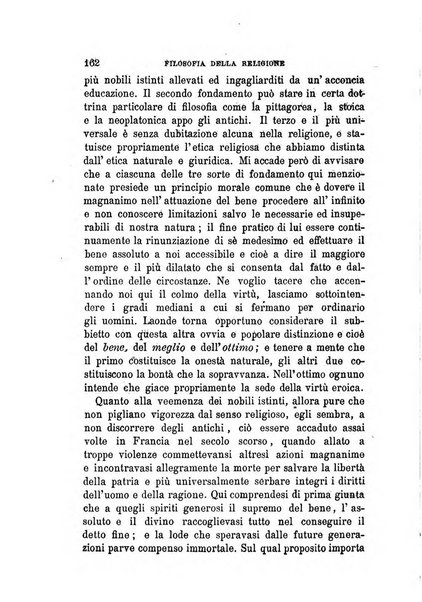 La filosofia delle scuole italiane