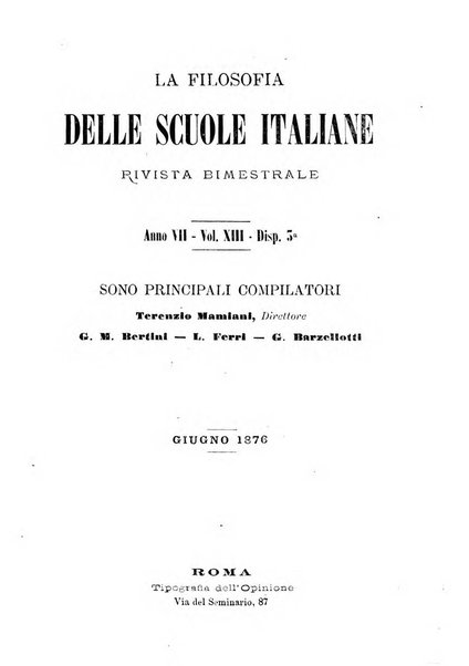 La filosofia delle scuole italiane