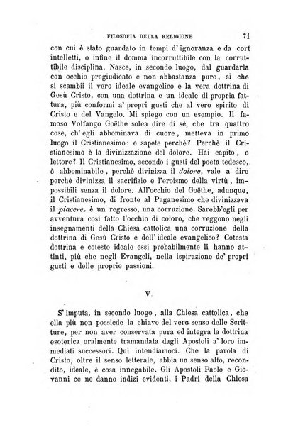 La filosofia delle scuole italiane