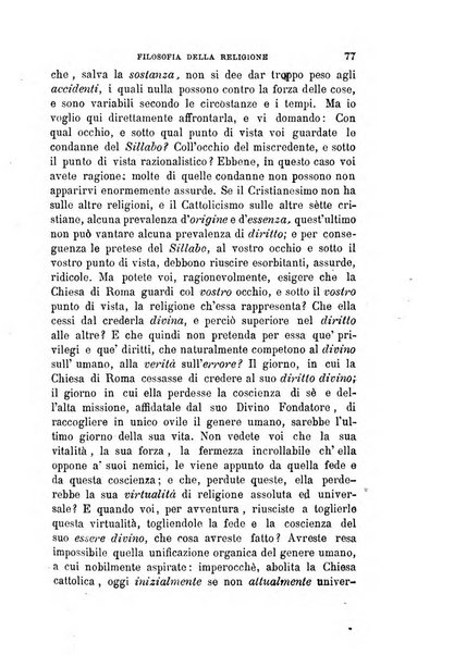 La filosofia delle scuole italiane