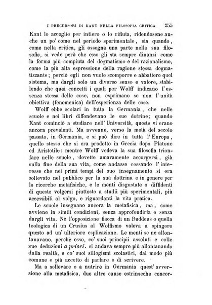 La filosofia delle scuole italiane