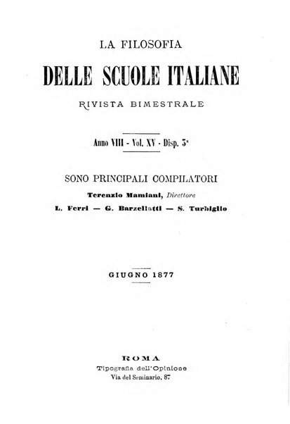 La filosofia delle scuole italiane