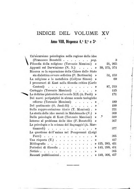 La filosofia delle scuole italiane