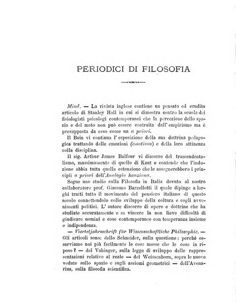 La filosofia delle scuole italiane