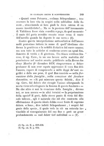 La filosofia delle scuole italiane