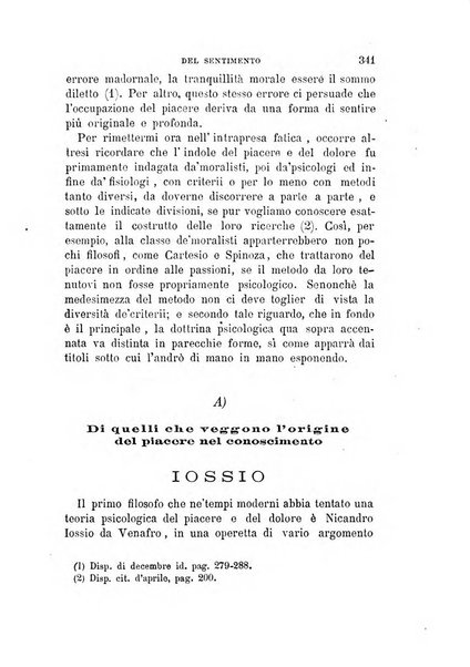 La filosofia delle scuole italiane