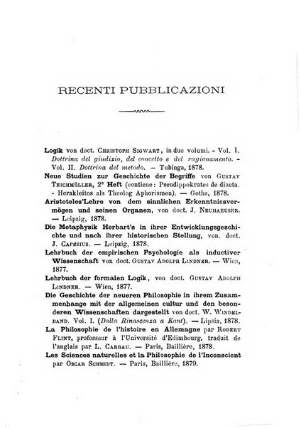 La filosofia delle scuole italiane