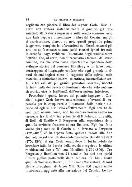 La filosofia delle scuole italiane