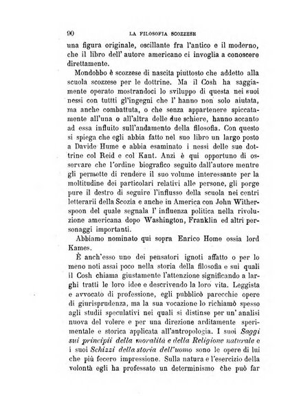 La filosofia delle scuole italiane