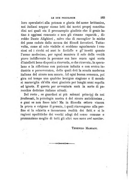 La filosofia delle scuole italiane