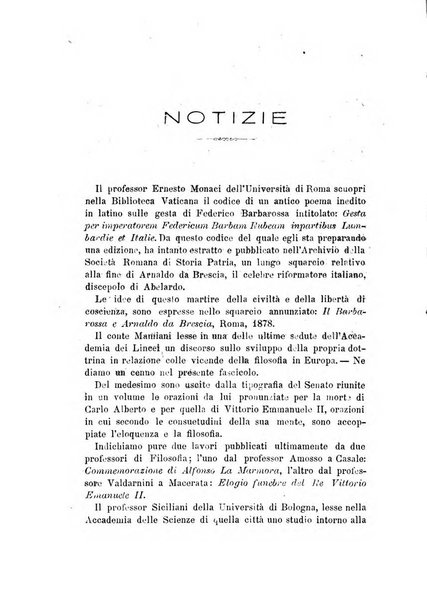 La filosofia delle scuole italiane