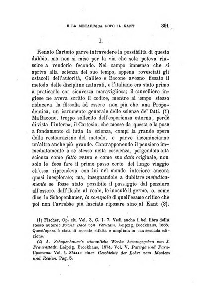 La filosofia delle scuole italiane