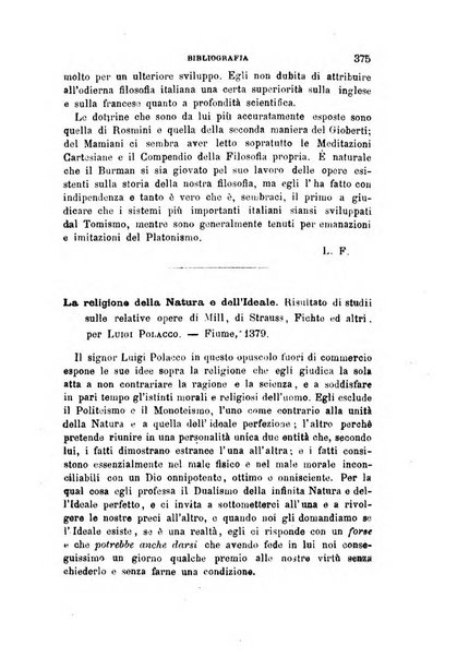 La filosofia delle scuole italiane