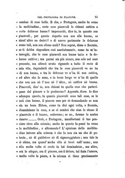 La filosofia delle scuole italiane