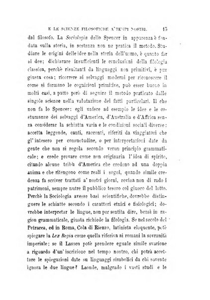 La filosofia delle scuole italiane