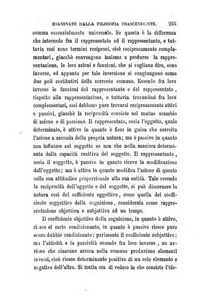 La filosofia delle scuole italiane