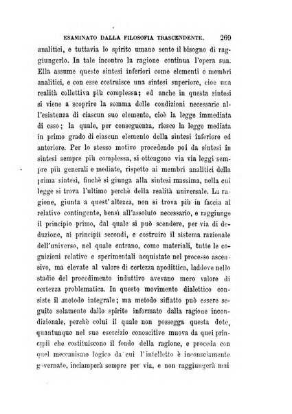 La filosofia delle scuole italiane