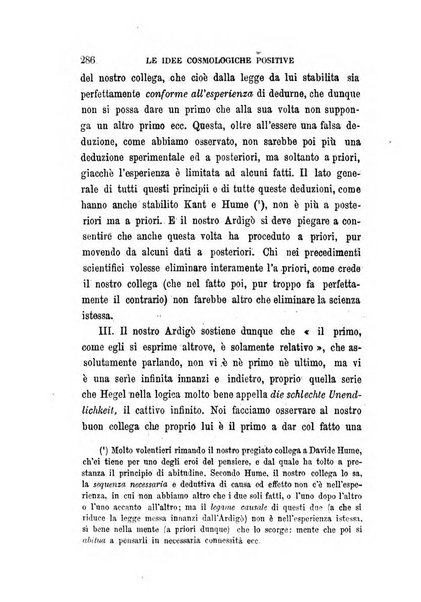 La filosofia delle scuole italiane