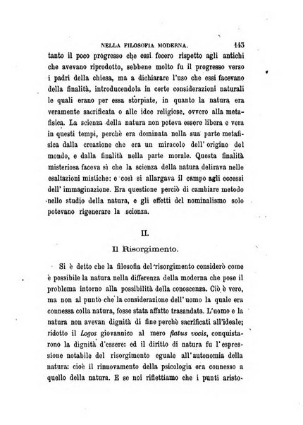 La filosofia delle scuole italiane