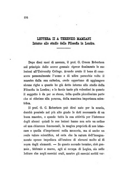 La filosofia delle scuole italiane