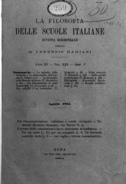 La filosofia delle scuole italiane