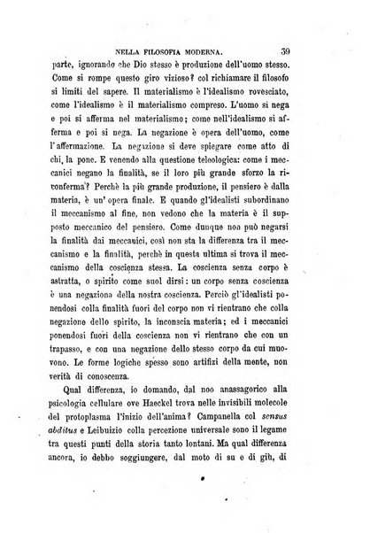 La filosofia delle scuole italiane