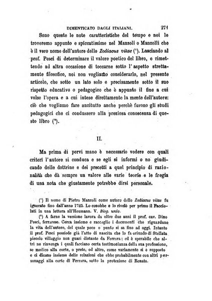 La filosofia delle scuole italiane