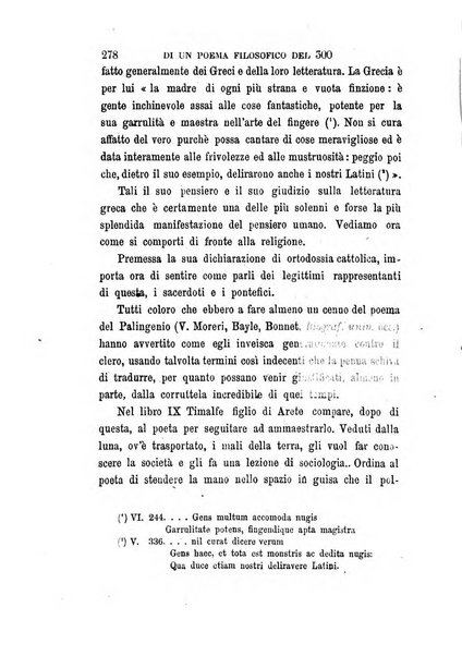 La filosofia delle scuole italiane