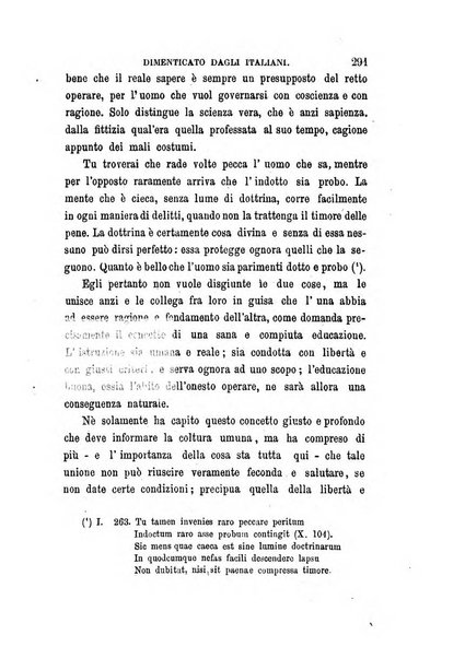 La filosofia delle scuole italiane