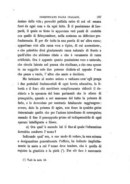 La filosofia delle scuole italiane